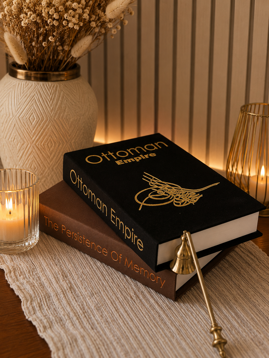 Kumaş Dekoratif Kitap Kutusu Seti 2'li - Gizli Saklama Kutusu - Modern Ev Dekorasyonu